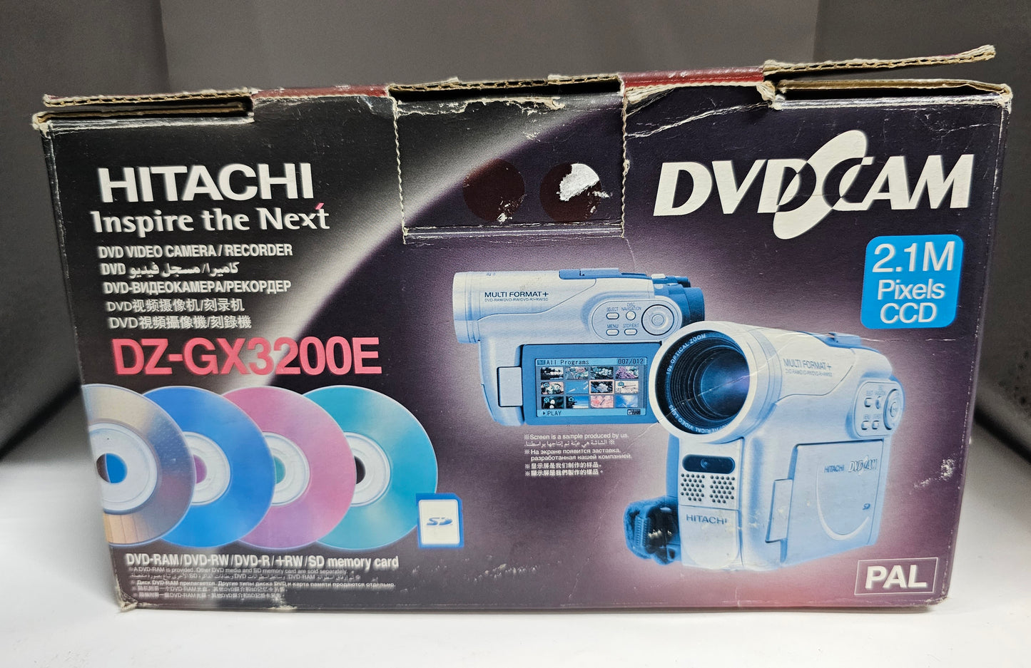 Hitachi video camera recorder