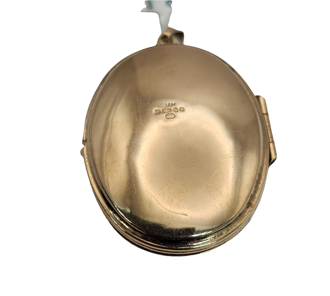 9ct antique photo locket