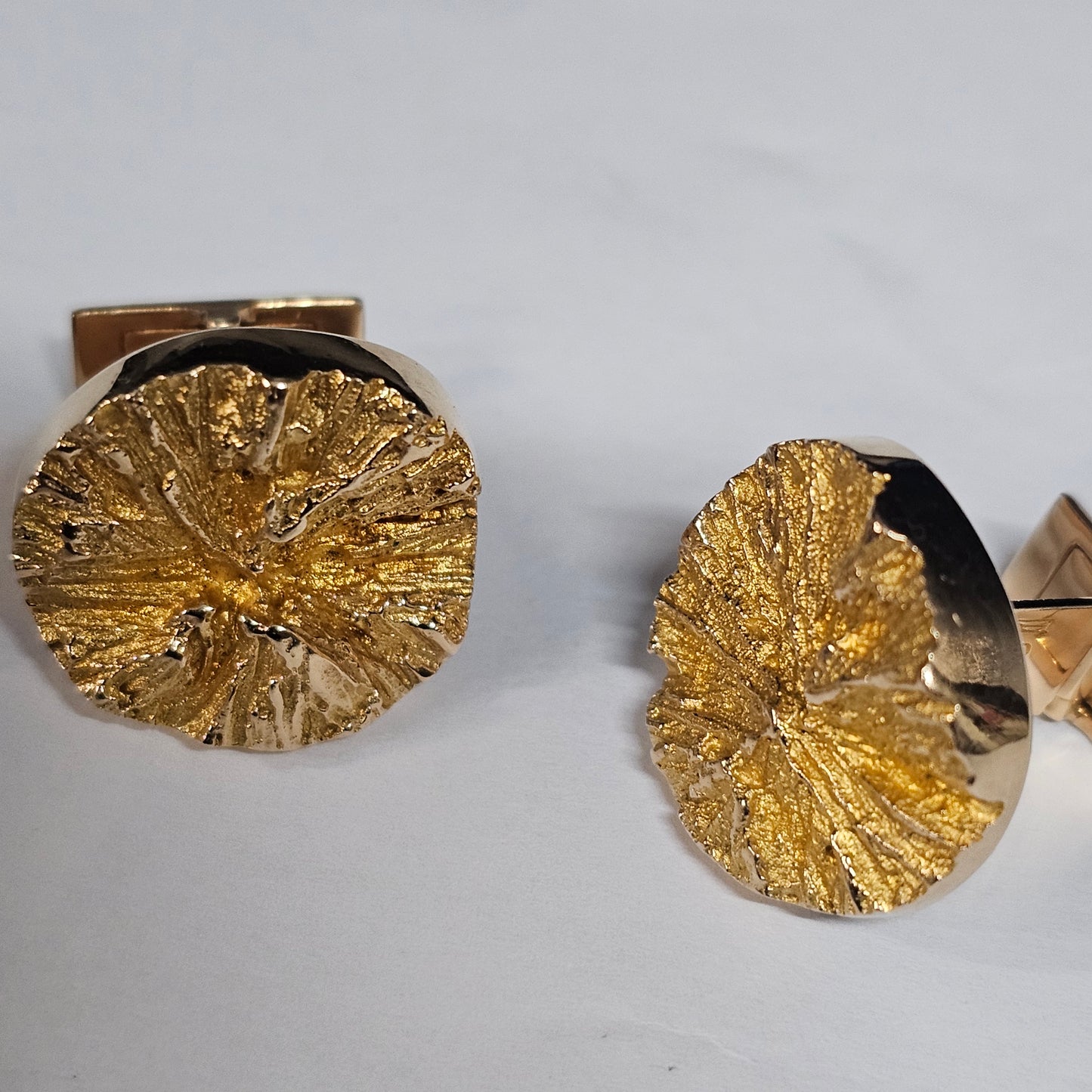 Bjorn Weckstrom 14ct yellow gold CuffLinks