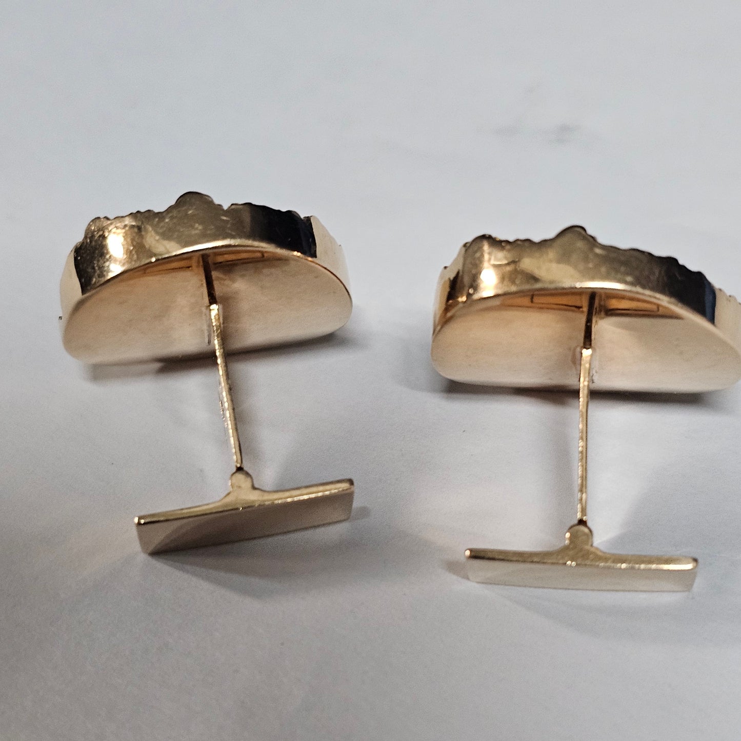 Bjorn Weckstrom 14ct yellow gold CuffLinks