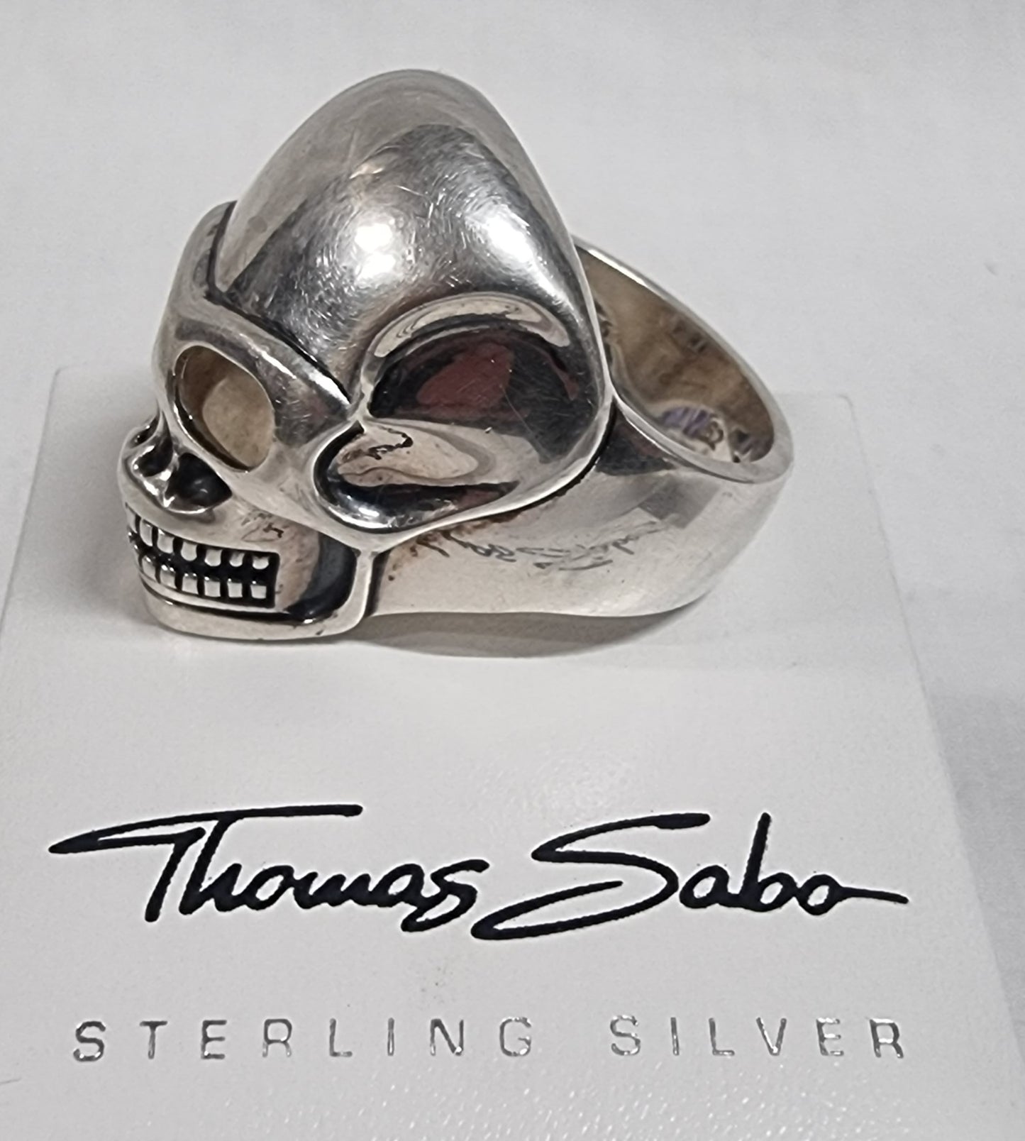 Unisex  thomas sabo ring skull ring 925 Sterling silver