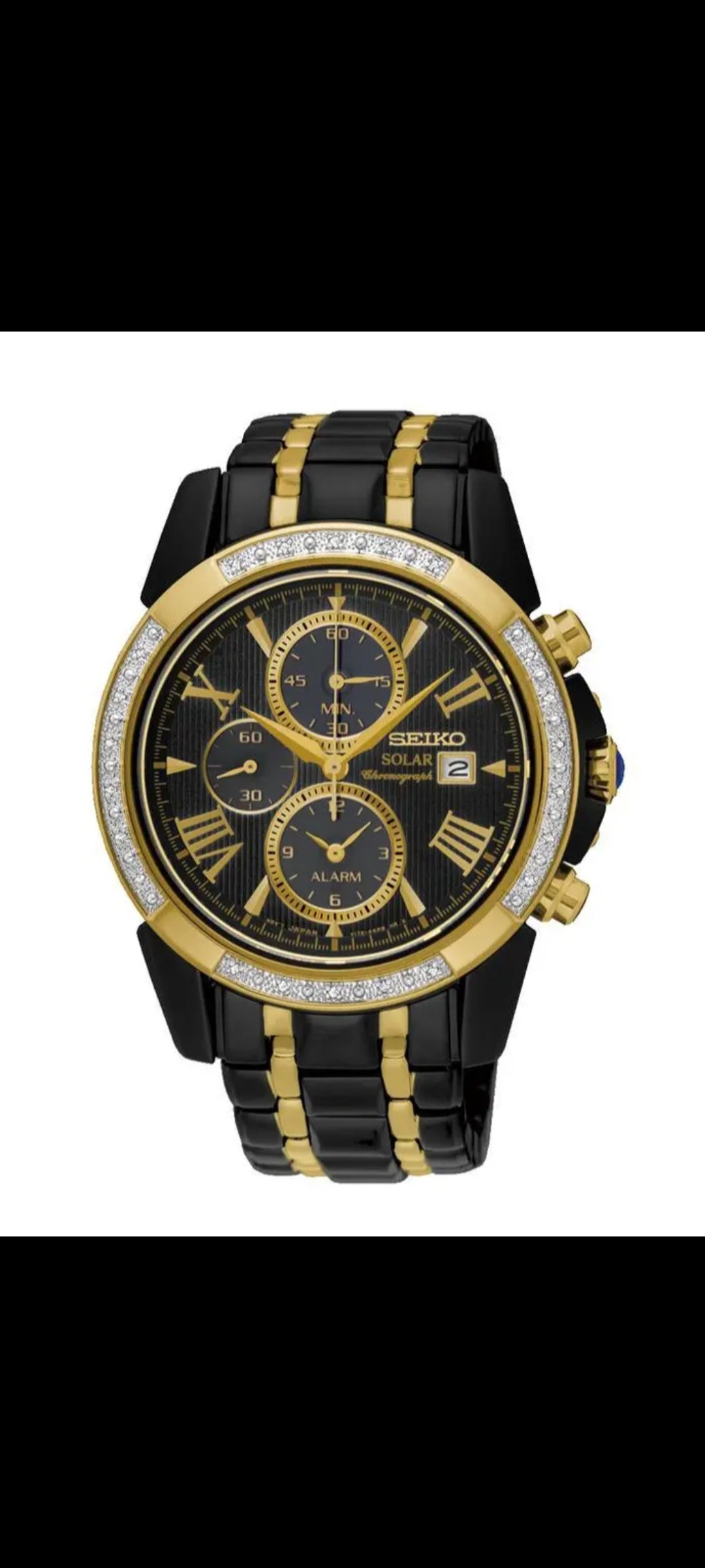 Seiko le Grand sport solar watch