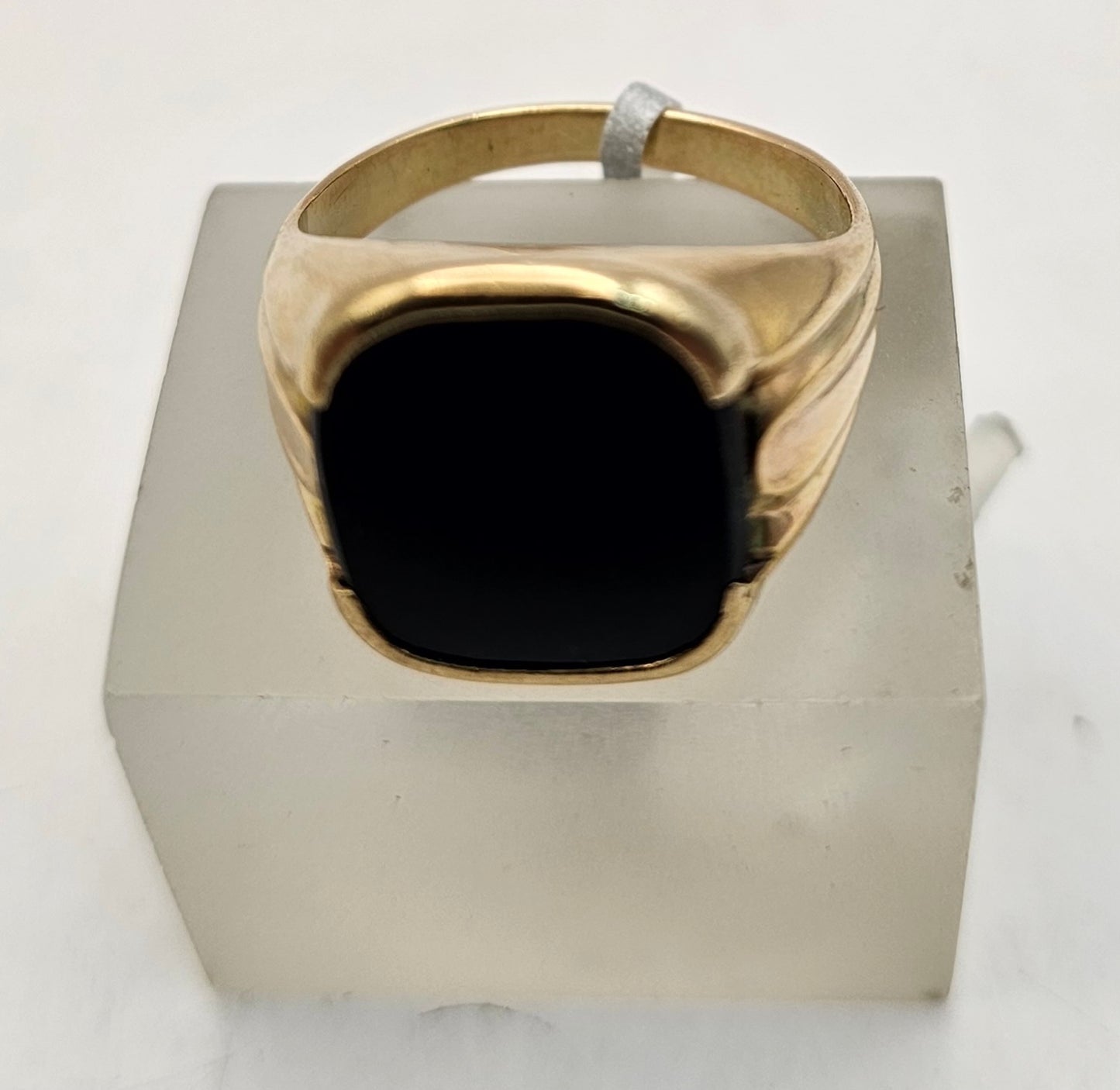 Men's Black Onyx  Ring