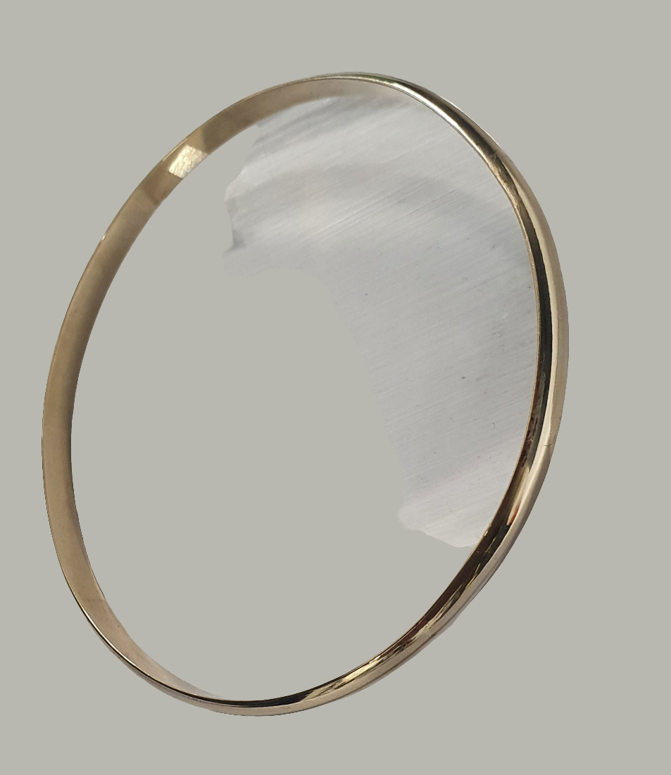 New Solid 9ct  yellow gold bangle