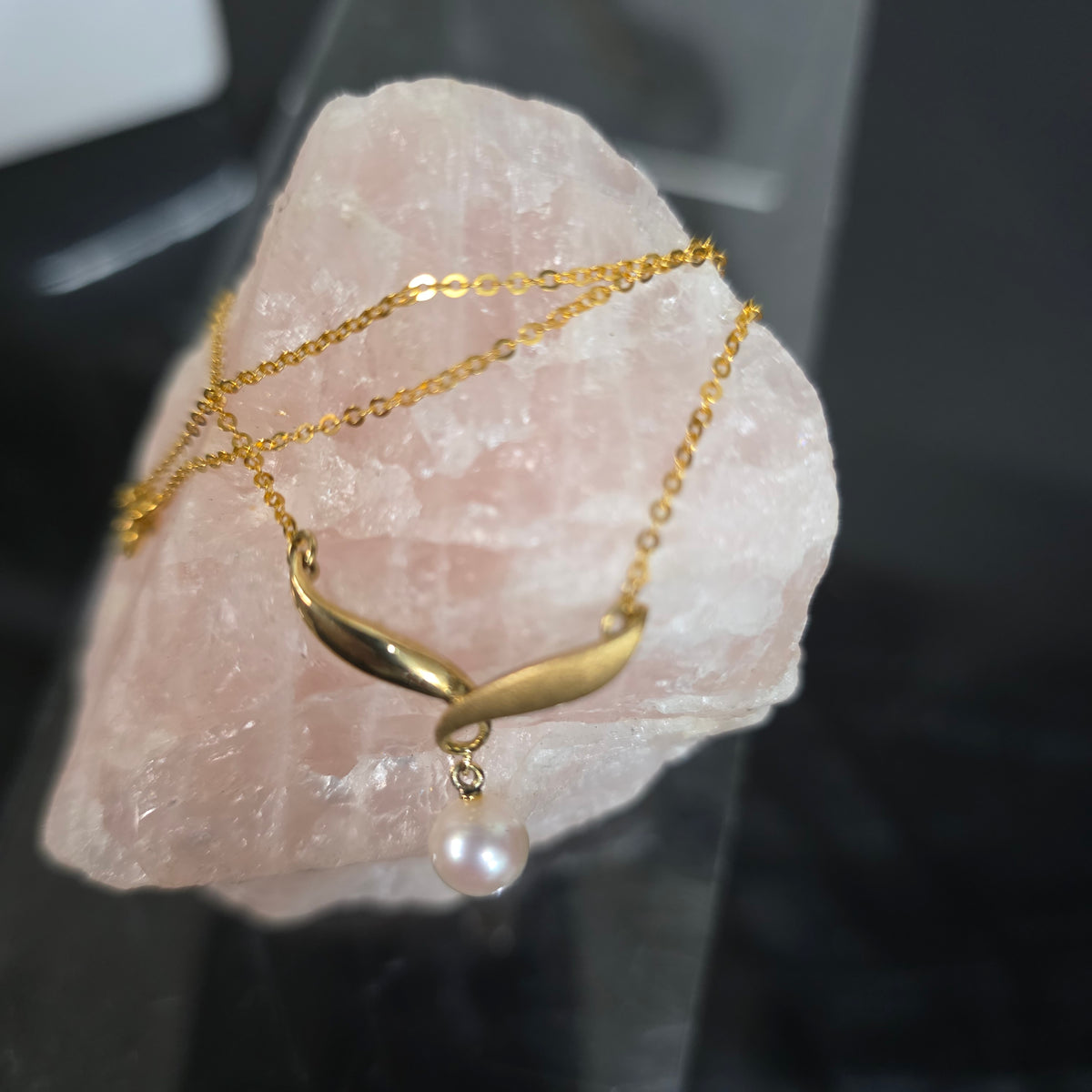 14ct gold pearl Necklace